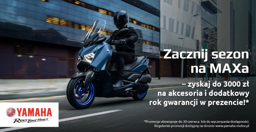 Aktualne moto-promocje Yamaha. Nic, tylko korzystać i